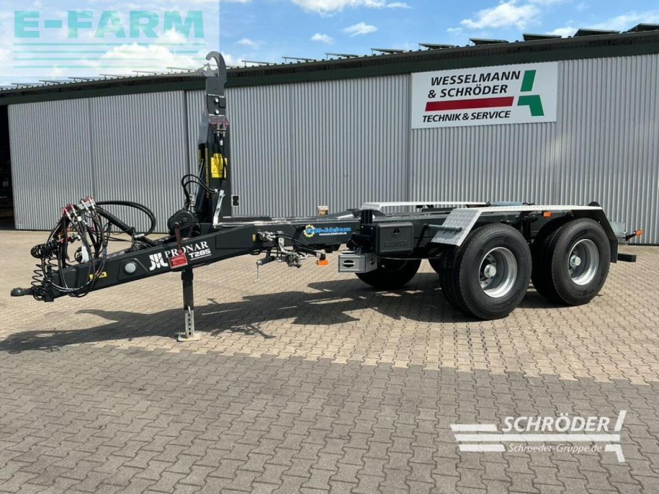 Pronar pronar - t 285 tandem - Reboque ampliroll/ Multibenne: foto 2 Pronar pronar - t 285 tandem - Reboque ampliroll/ Multibenne: foto 2