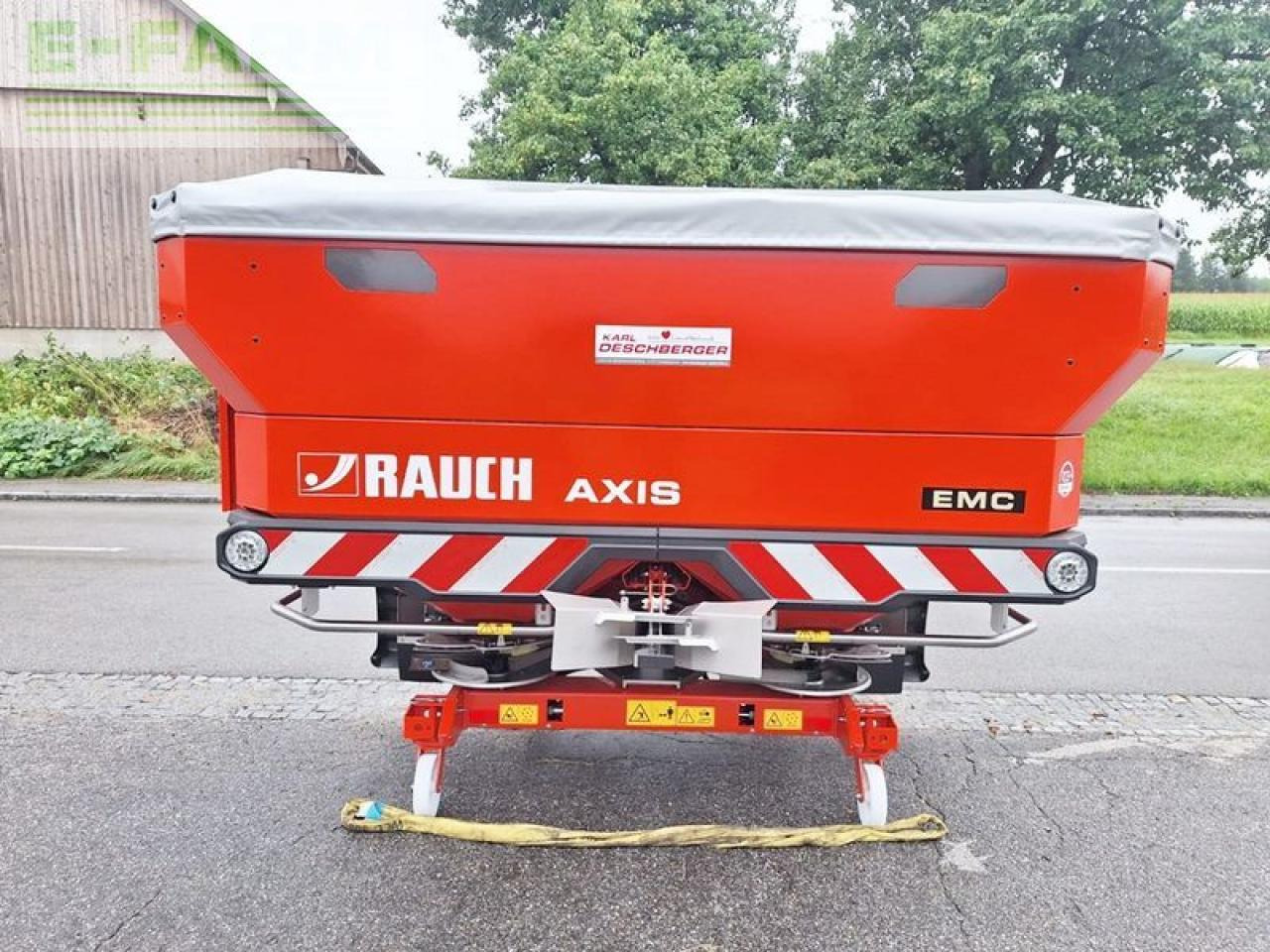 Distribuidor de fertilizantes Rauch axis h30.2 emc+w isobus pro wiegestreuer: foto 6