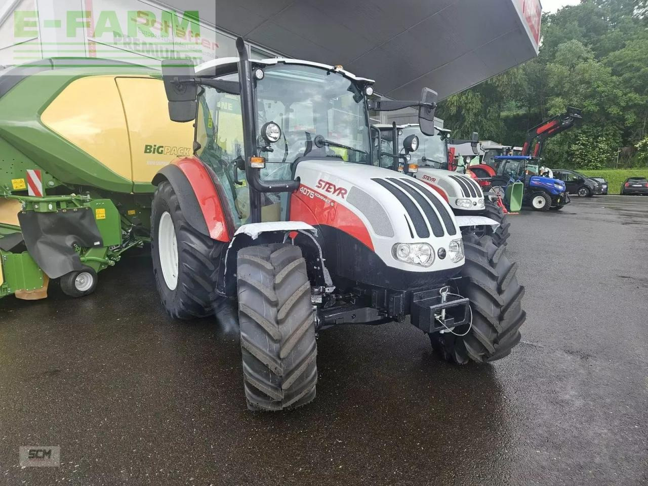 Steyr 4075 kompakt s (stage v) - Trator: foto 2 Steyr 4075 kompakt s (stage v) - Trator: foto 2