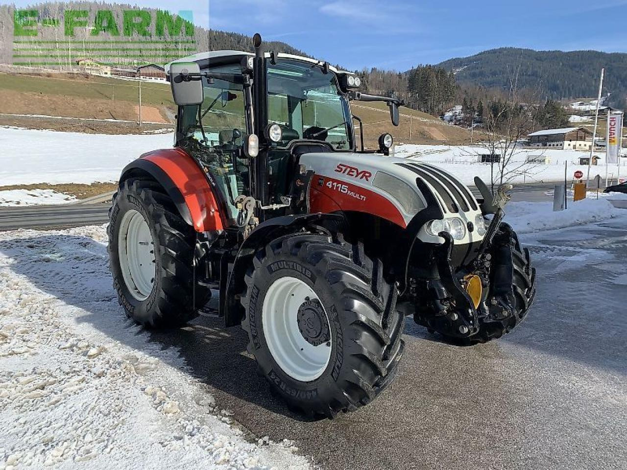 Steyr 4115 multi - Trator: foto 4 Steyr 4115 multi - Trator: foto 4