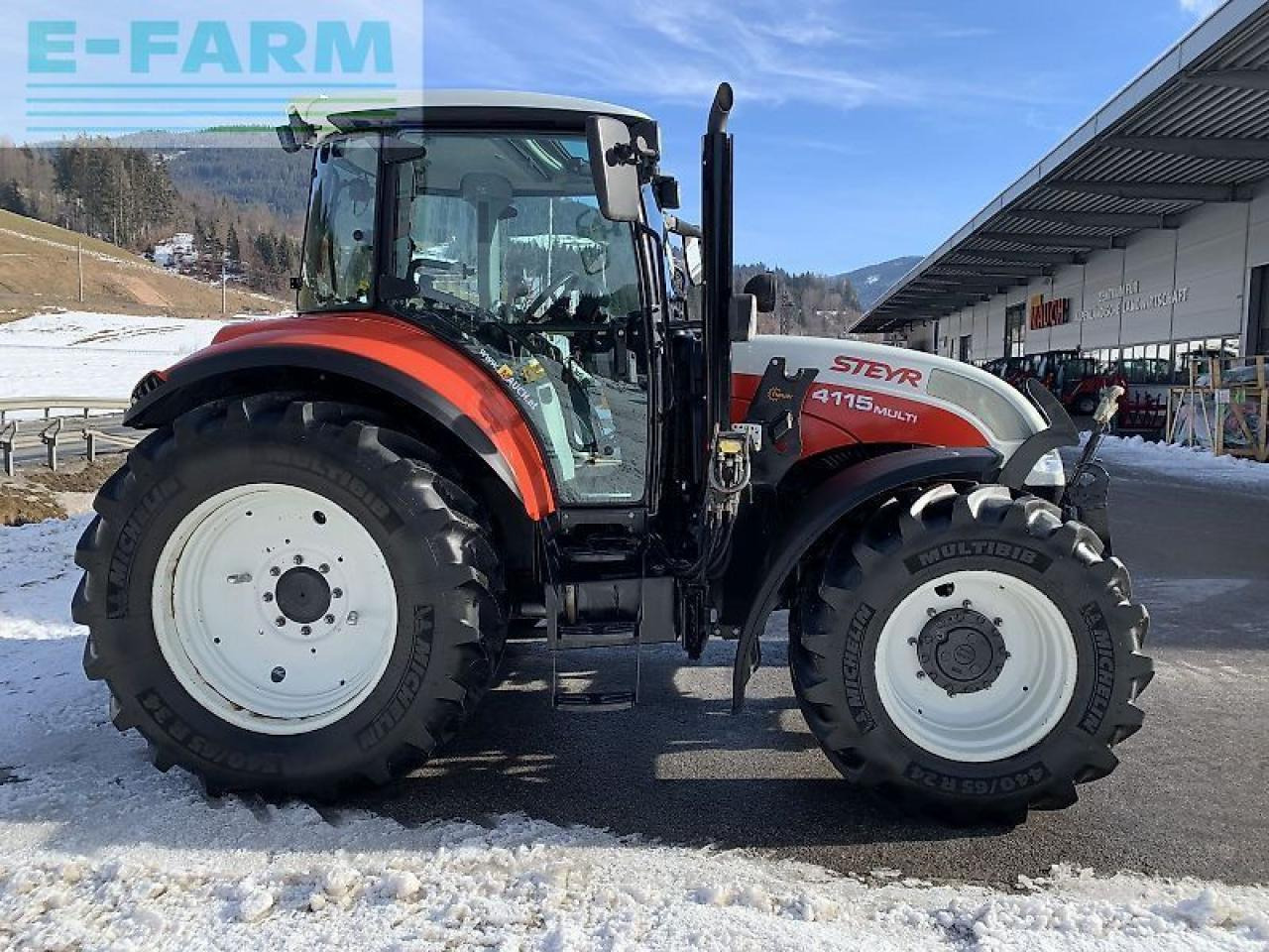 Steyr 4115 multi - Trator: foto 5 Steyr 4115 multi - Trator: foto 5