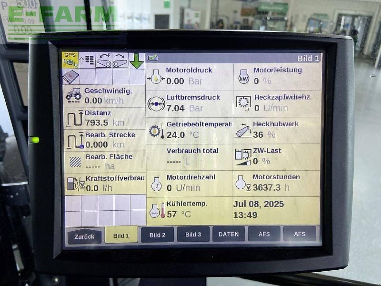 Trator Steyr 4145 profi cvt CVT: foto 15