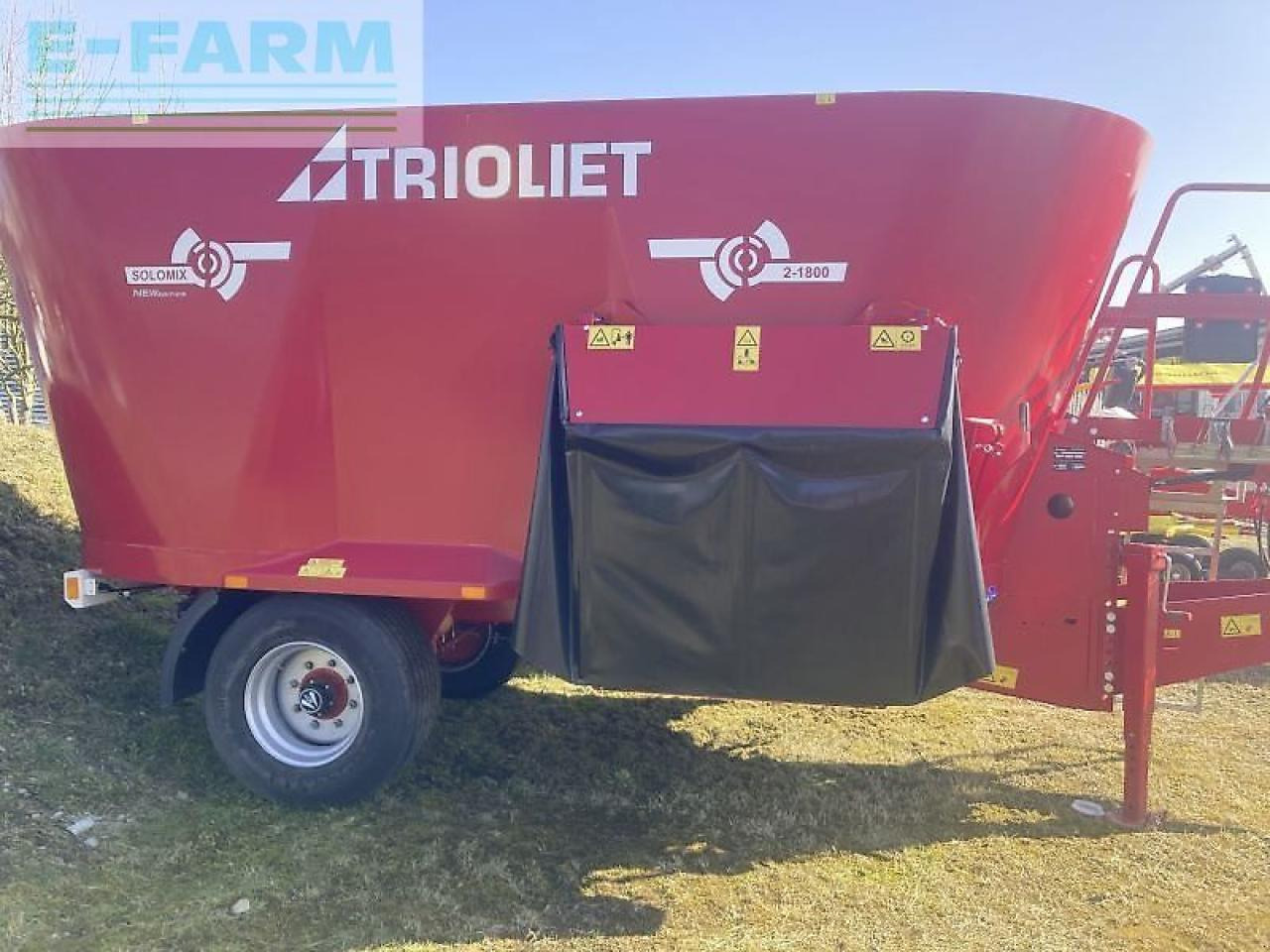 Trioliet solomix 2 1800 zk - Equipamento de gado: foto 1 Trioliet solomix 2 1800 zk - Equipamento de gado: foto 1
