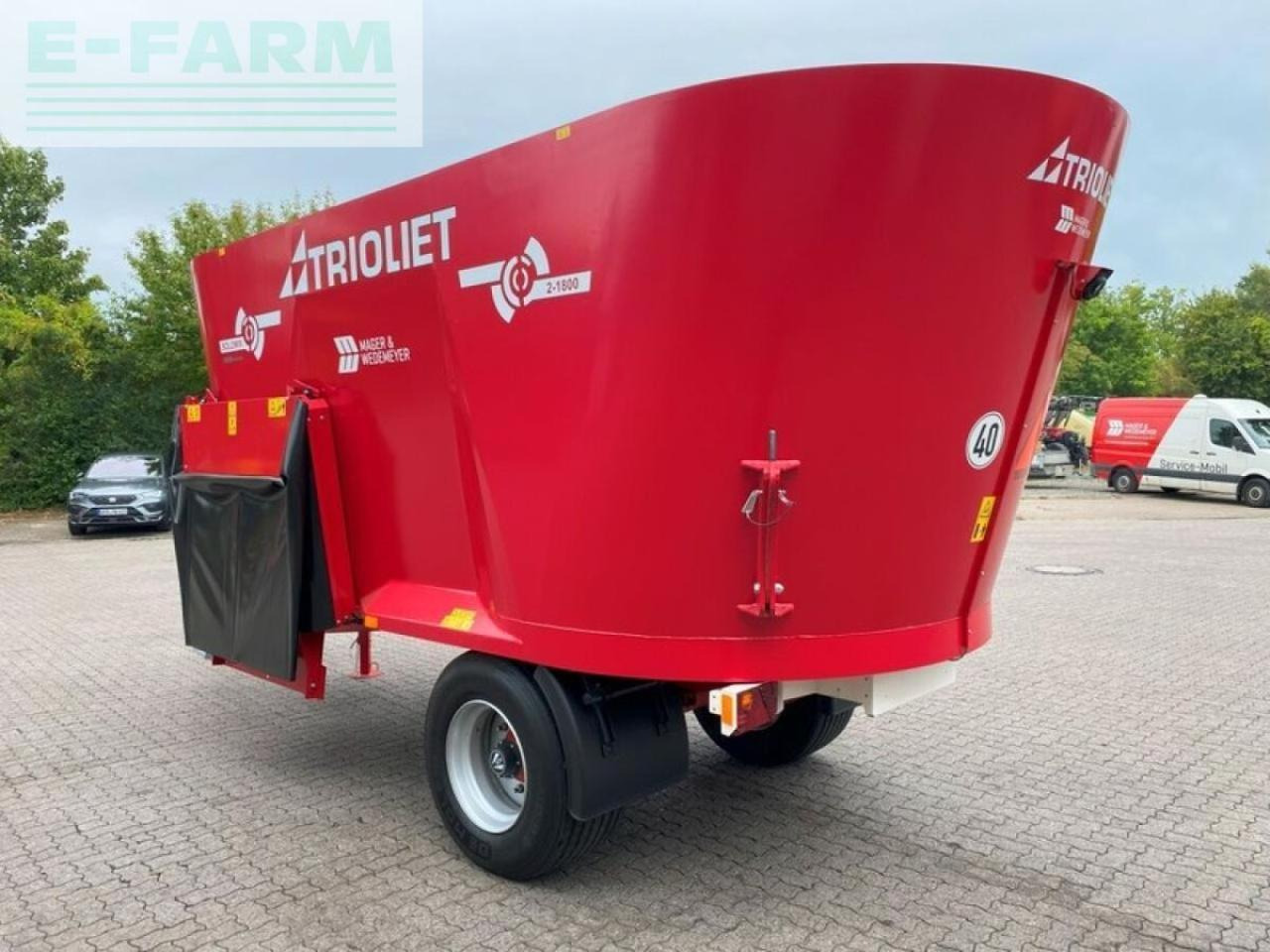 Trioliet solomix 2 1800 zk - Equipamento de gado: foto 3 Trioliet solomix 2 1800 zk - Equipamento de gado: foto 3