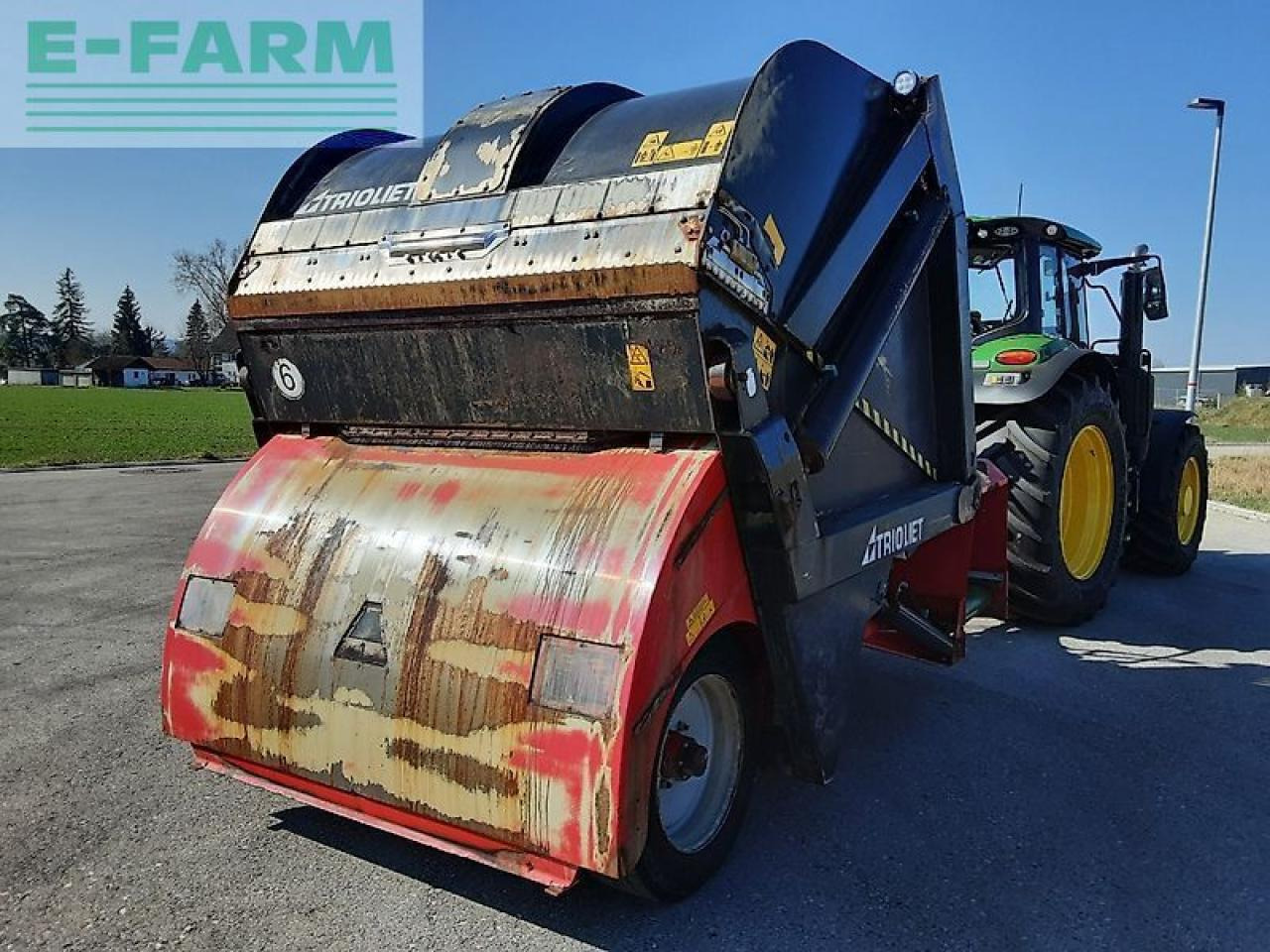 Equipamento de gado Trioliet triomix 1-1200: foto 10