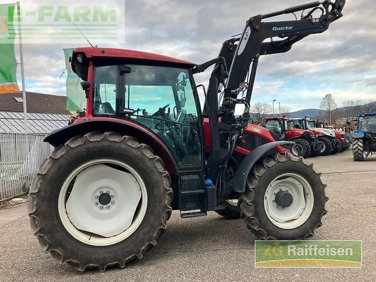 Valtra a104 mit frontlader - Trator: foto 4 Valtra a104 mit frontlader - Trator: foto 4