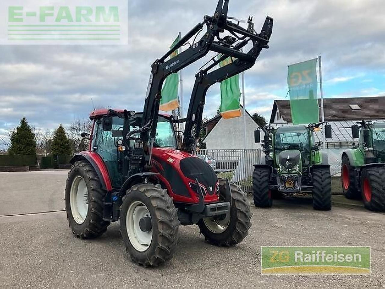 Valtra a104 mit frontlader - Trator: foto 1 Valtra a104 mit frontlader - Trator: foto 1