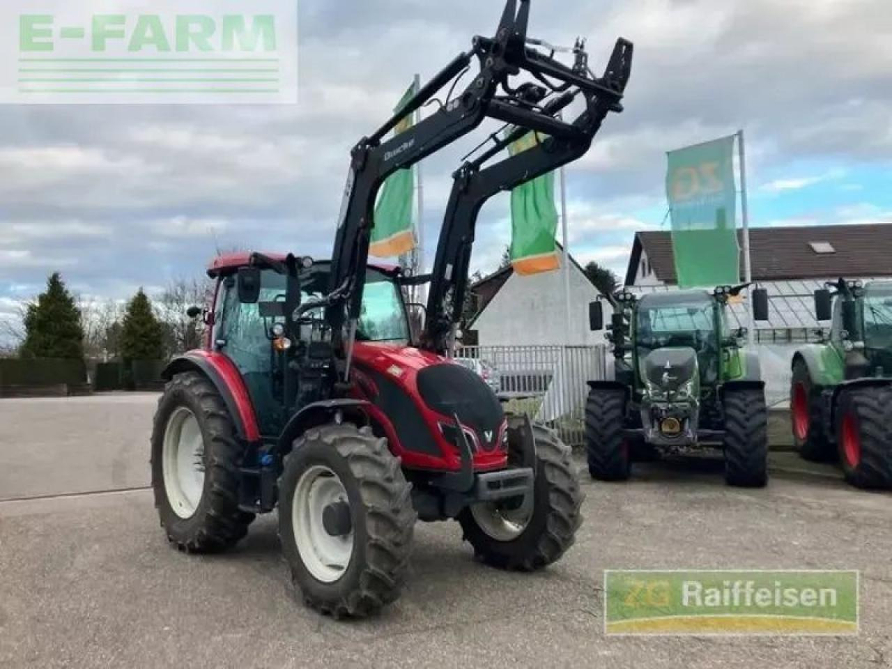 Valtra a104 mit frontlader - Trator: foto 1 Valtra a104 mit frontlader - Trator: foto 1