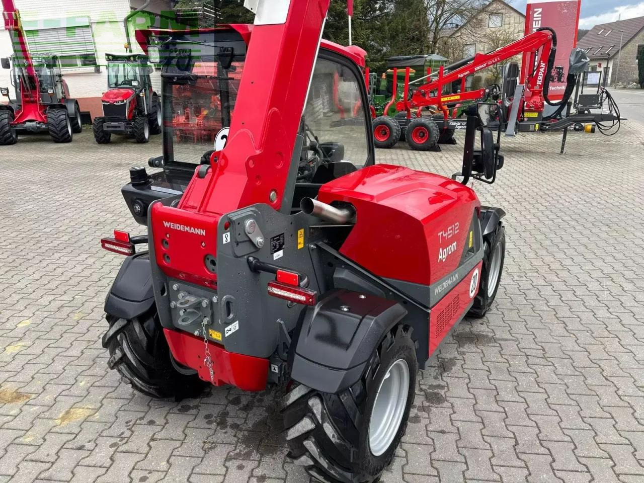 Weidemann t 4512 - Empilhador telescópico: foto 3 Weidemann t 4512 - Empilhador telescópico: foto 3