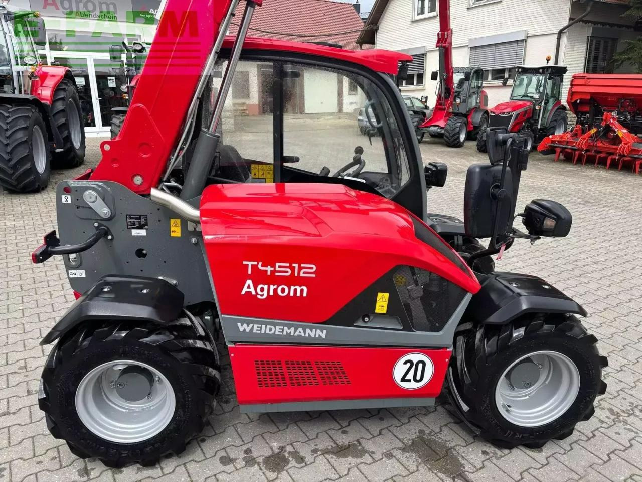 Weidemann t 4512 - Empilhador telescópico: foto 5 Weidemann t 4512 - Empilhador telescópico: foto 5