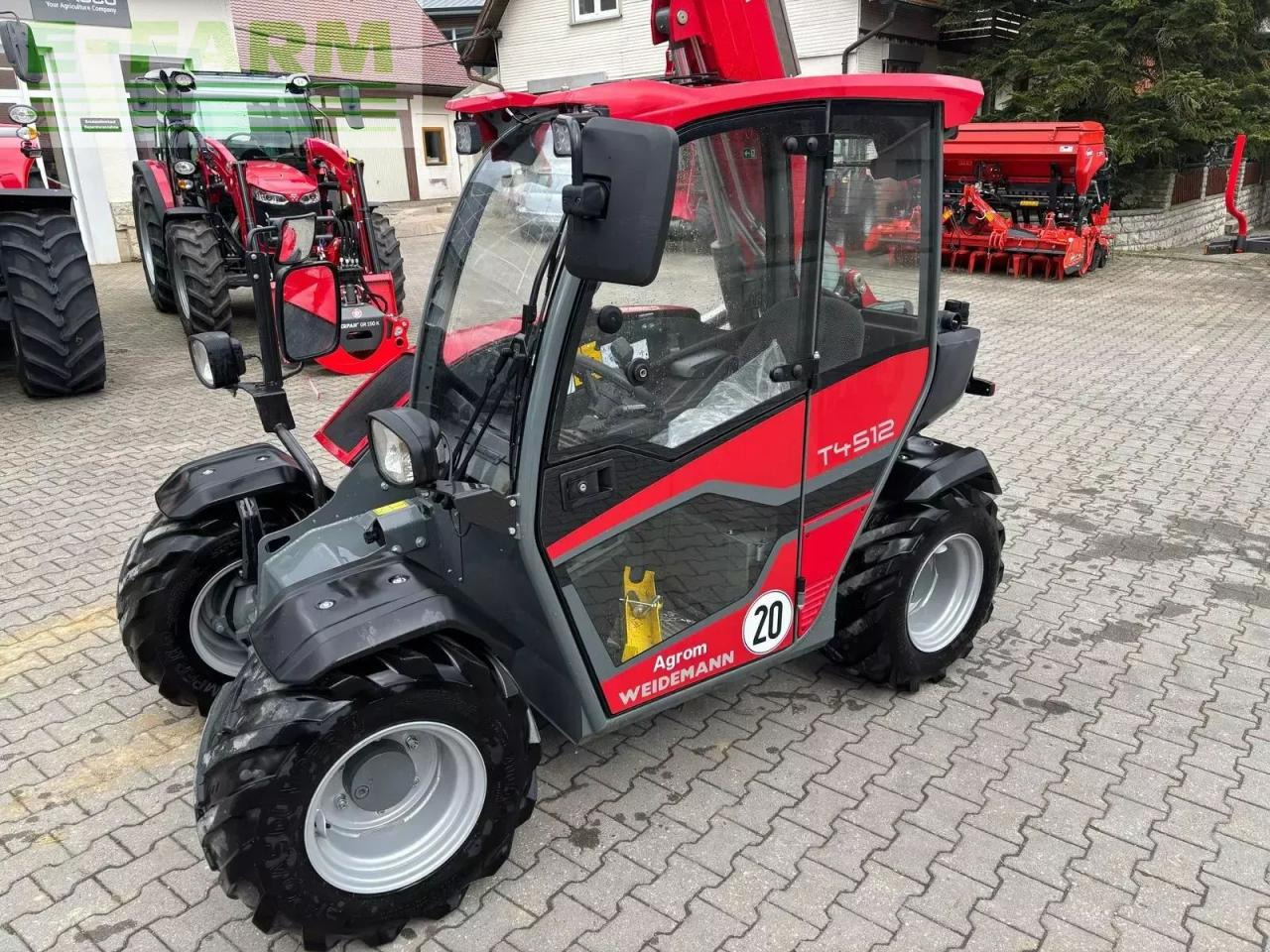 Weidemann t 4512 - Empilhador telescópico: foto 4 Weidemann t 4512 - Empilhador telescópico: foto 4