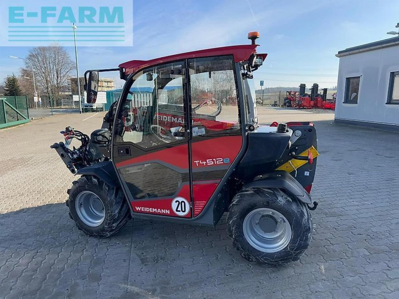 Weidemann t4512e - Empilhador telescópico: foto 2 Weidemann t4512e - Empilhador telescópico: foto 2
