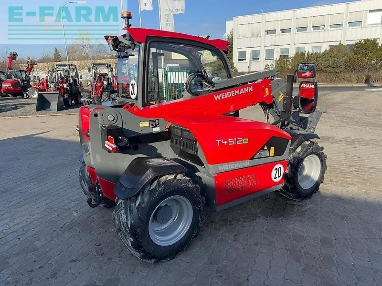 Weidemann t4512e - Empilhador telescópico: foto 5 Weidemann t4512e - Empilhador telescópico: foto 5