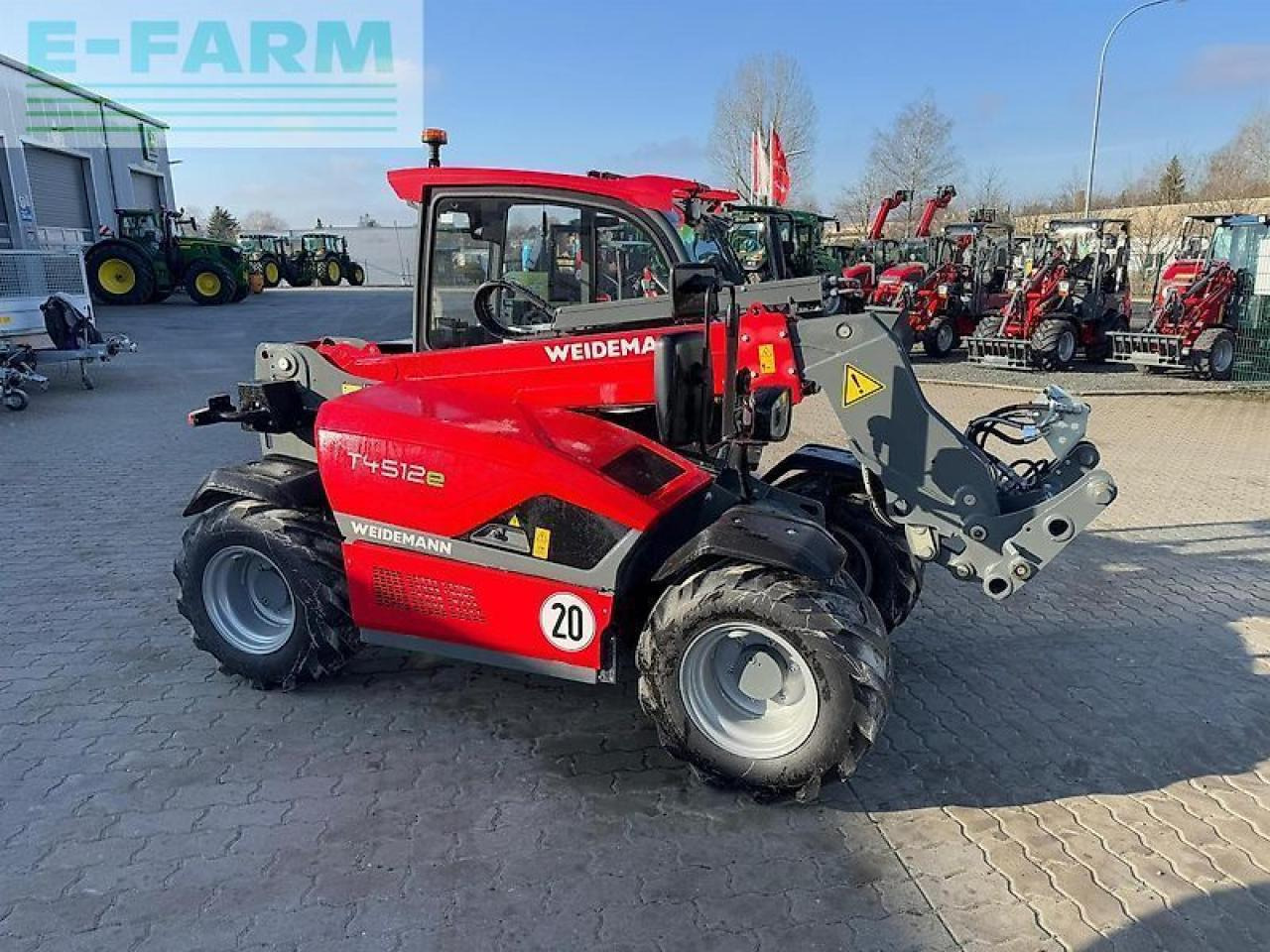 Weidemann t4512e - Empilhador telescópico: foto 4 Weidemann t4512e - Empilhador telescópico: foto 4