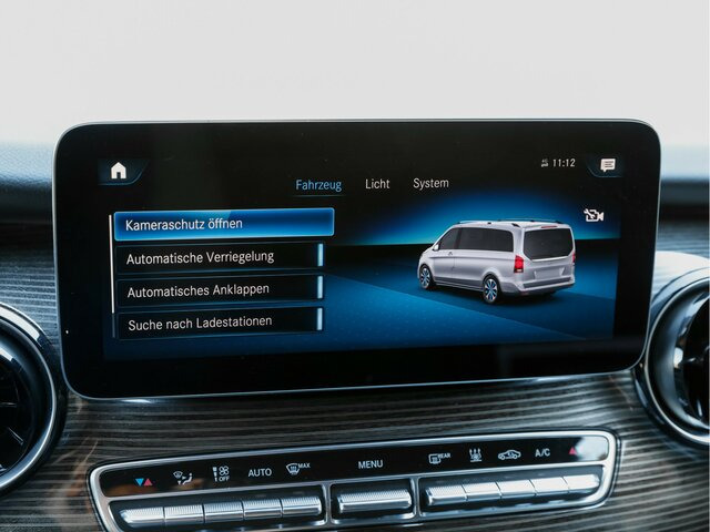 Furgão de passageiros, Carrinha elétrica MERCEDES-BENZ EQV 300 Extralang,Avantgarde,8Sitze,2xelektr.Tür: foto 10