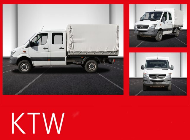 MERCEDES-BENZ Sprinter 316CDI DOKA,Allrad,AHK,TCO,Standhzg. - Carrinha de caixa aberta, Carrinha cabine dupla: foto 1 MERCEDES-BENZ Sprinter 316CDI DOKA,Allrad,AHK,TCO,Standhzg. - Carrinha de caixa aberta, Carrinha cabine dupla: foto 1