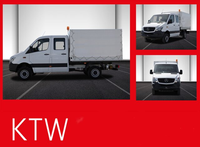 MERCEDES-BENZ Sprinter 316CDI DOKA,Allrad,AHK,TCO,Standhzg. - Carrinha de caixa aberta, Carrinha cabine dupla: foto 1 MERCEDES-BENZ Sprinter 316CDI DOKA,Allrad,AHK,TCO,Standhzg. - Carrinha de caixa aberta, Carrinha cabine dupla: foto 1