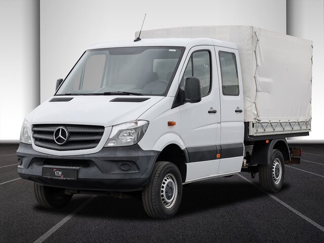 Carrinha de lona, Carrinha cabine dupla MERCEDES-BENZ Sprinter 316CDI DOKA,Allrad,Klima: foto 16