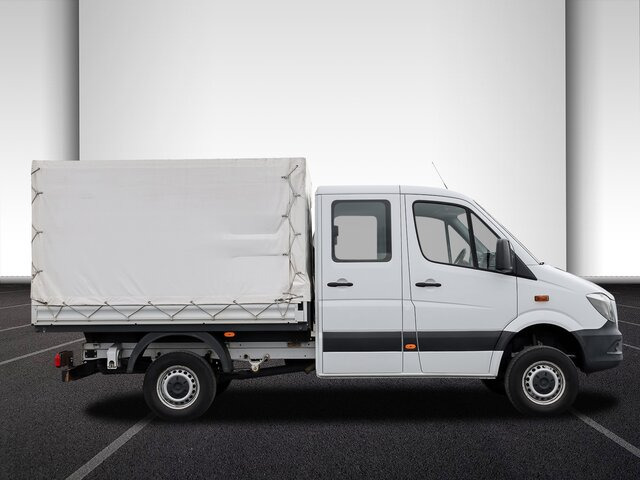 Carrinha de lona, Carrinha cabine dupla MERCEDES-BENZ Sprinter 316CDI DOKA,Allrad,Klima: foto 19