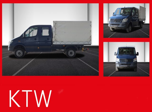 MERCEDES-BENZ Sprinter 316CDI DOKA,Allrad,Klima... - Carrinha de lona, Carrinha cabine dupla: foto 1 MERCEDES-BENZ Sprinter 316CDI DOKA,Allrad,Klima... - Carrinha de lona, Carrinha cabine dupla: foto 1