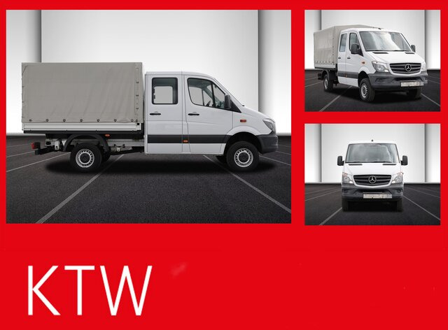 MERCEDES-BENZ Sprinter 316CDI DOKA,Allrad,Klima... - Carrinha de lona, Carrinha cabine dupla: foto 1 MERCEDES-BENZ Sprinter 316CDI DOKA,Allrad,Klima... - Carrinha de lona, Carrinha cabine dupla: foto 1
