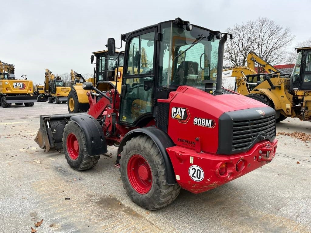 CAT 908 M, bis 35 km/h, Allrad, hydr. Schnellwechsler - Pá carregadora de rodas: foto 3 CAT 908 M, bis 35 km/h, Allrad, hydr. Schnellwechsler - Pá carregadora de rodas: foto 3