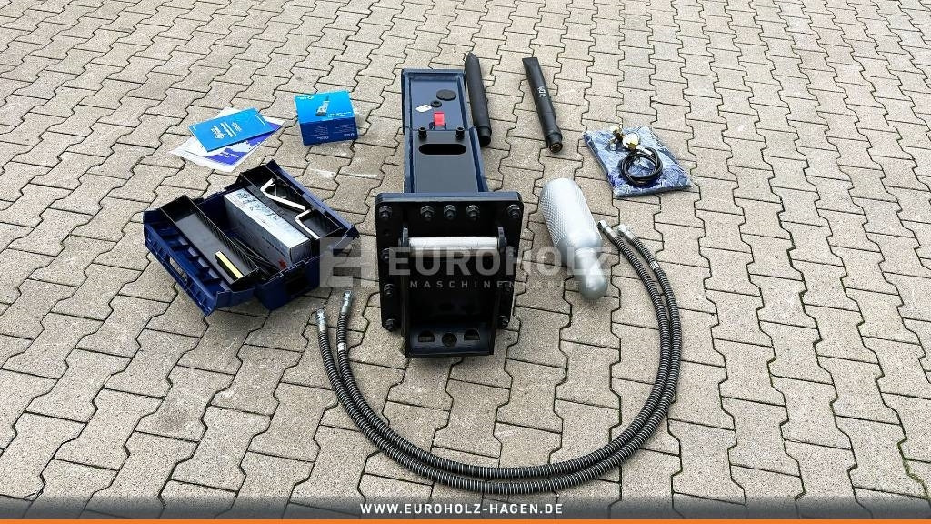 Hydraulikhammer AJCE 400M für MS03 4-7 t - Martelo hidráulico por Máquina de construção: foto 4 Hydraulikhammer AJCE 400M für MS03 4-7 t - Martelo hidráulico por Máquina de construção: foto 4