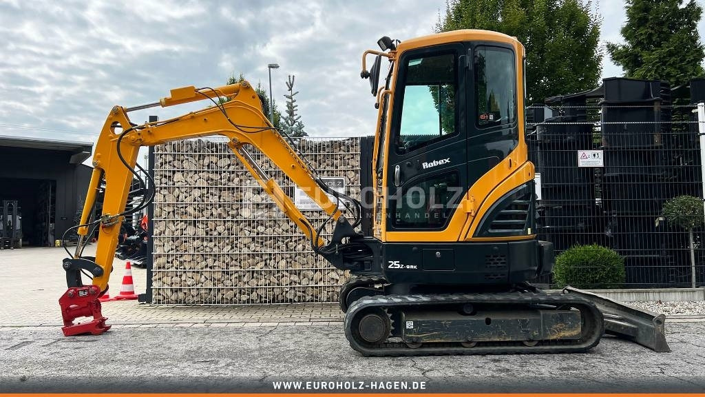 Mini escavadeira Hyundai Minibagger Robex 25 Z 9AK Powertilt Schnellw. MS03: foto 9