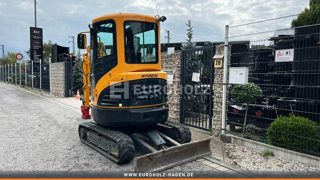 Mini escavadeira Hyundai Minibagger Robex 25 Z 9AK Powertilt Schnellw. MS03: foto 11