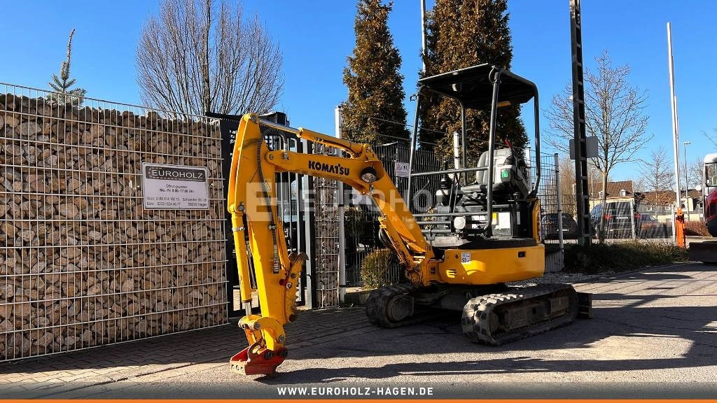 Komatsu Minibagger PC 16 R-3HS, Schnellwechsler MS01 - Mini escavadeira: foto 1 Komatsu Minibagger PC 16 R-3HS, Schnellwechsler MS01 - Mini escavadeira: foto 1