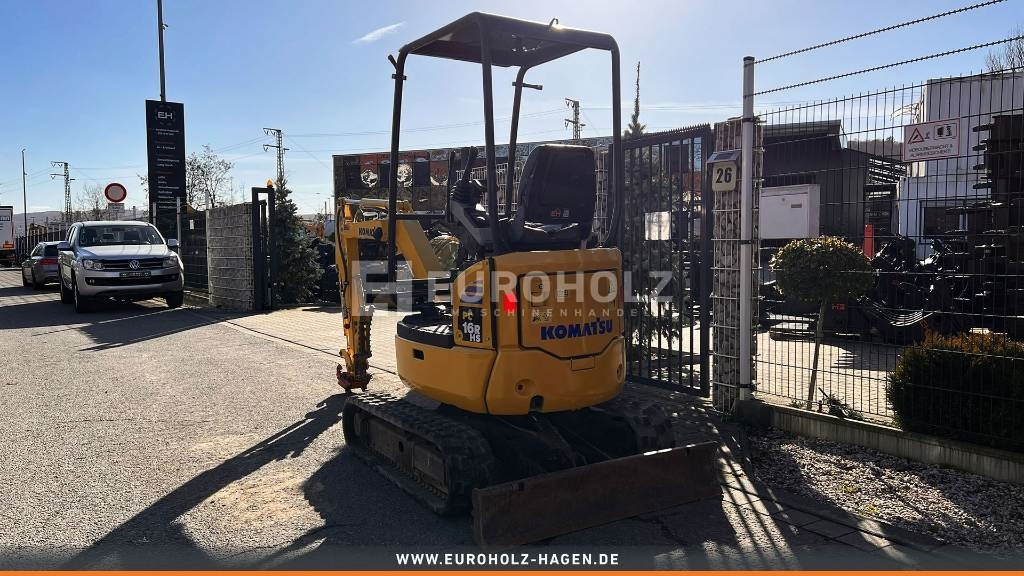 Komatsu Minibagger PC 16 R-3HS, Schnellwechsler MS01 - Mini escavadeira: foto 3 Komatsu Minibagger PC 16 R-3HS, Schnellwechsler MS01 - Mini escavadeira: foto 3