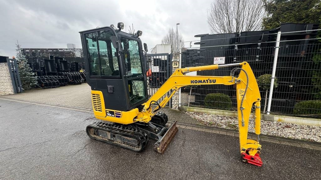 Komatsu PC 16 R-3HS, Minibagger mit Schnellwechsler MS 01 - Mini escavadeira: foto 1 Komatsu PC 16 R-3HS, Minibagger mit Schnellwechsler MS 01 - Mini escavadeira: foto 1