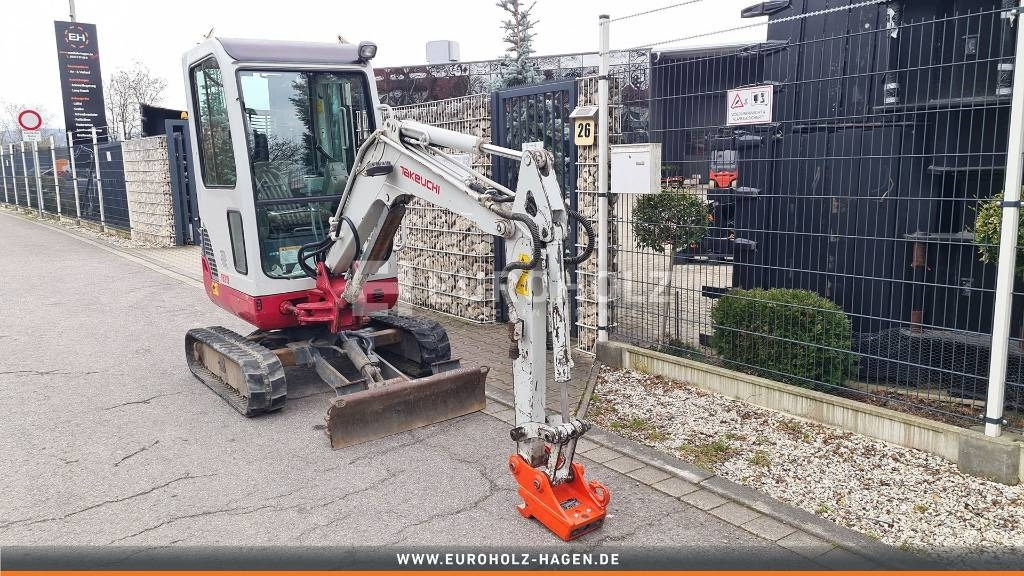 Takeuchi TB219, Minibagger mit neuem Schnellwechsler MS 03 - Mini escavadeira: foto 1 Takeuchi TB219, Minibagger mit neuem Schnellwechsler MS 03 - Mini escavadeira: foto 1