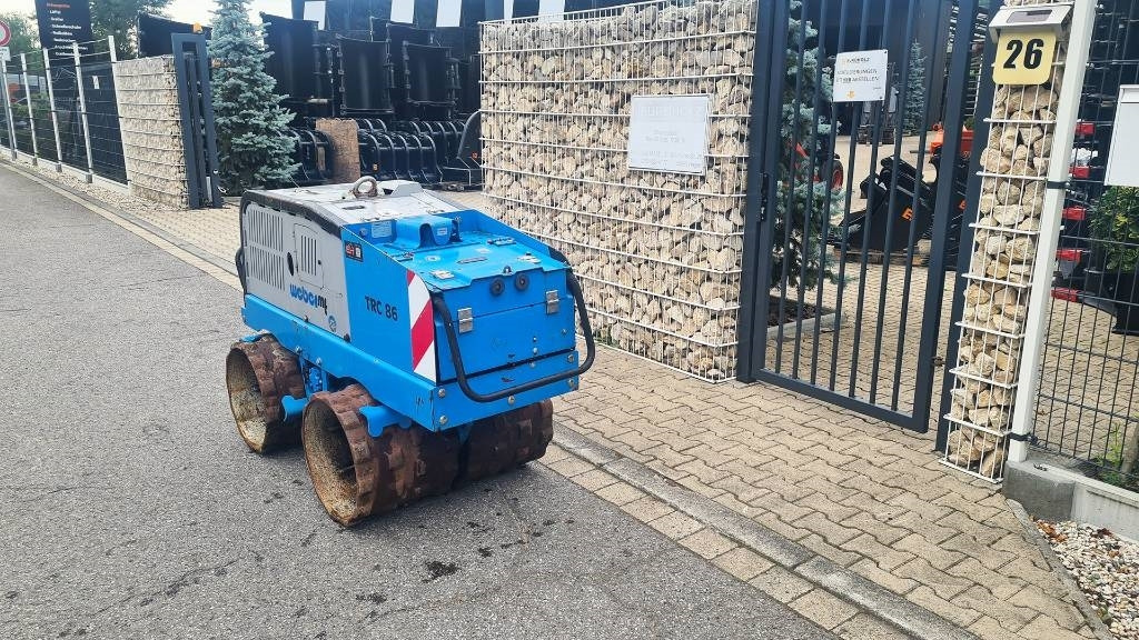 Placas vibratórias Weber TRC 86, Grabenwalze mit Fernbedienung, nur 101 Bh: foto 6