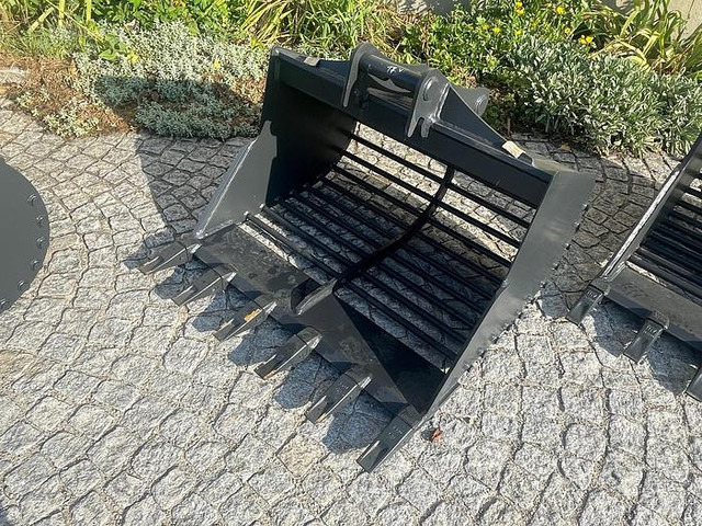 Big Sortierlöffel / Sortierschaufel 100 cm mit Lehnhoff MS03 Symlock Aufnahme - Balde: foto 1 Big Sortierlöffel / Sortierschaufel 100 cm mit Lehnhoff MS03 Symlock Aufnahme - Balde: foto 1