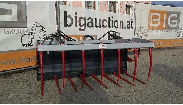 Krokodilgabel / Krokodilzange 180 cm mit Terex TL80/TL100 Aufnahme - Estrutura/ Châssis: foto 4 Krokodilgabel / Krokodilzange 180 cm mit Terex TL80/TL100 Aufnahme - Estrutura/ Châssis: foto 4