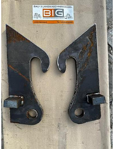 Big Anschweißhaken / Anschweißset / Koppelhaken JCB 520-50 Aufnahme - Peça de reposição: foto 1 Big Anschweißhaken / Anschweißset / Koppelhaken JCB 520-50 Aufnahme - Peça de reposição: foto 1