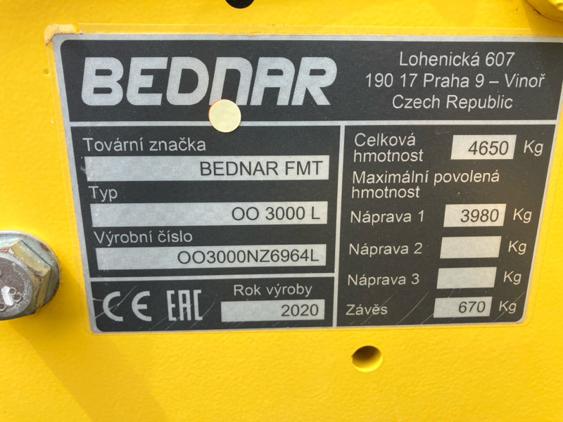 Bednar Omega OO 3000L - Semeadeira: foto 4 Bednar Omega OO 3000L - Semeadeira: foto 4