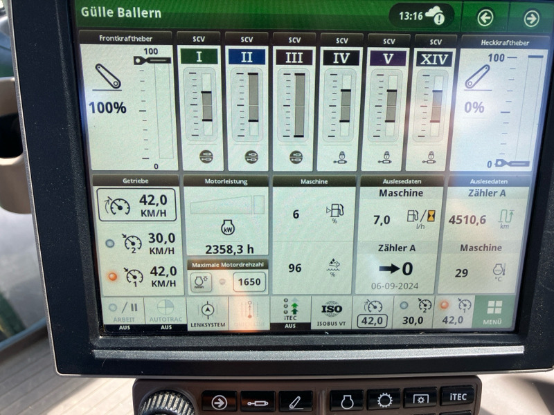 John Deere 6R250 mit FKH/ FZW/ CommandPro - Trator: foto 3 John Deere 6R250 mit FKH/ FZW/ CommandPro - Trator: foto 3