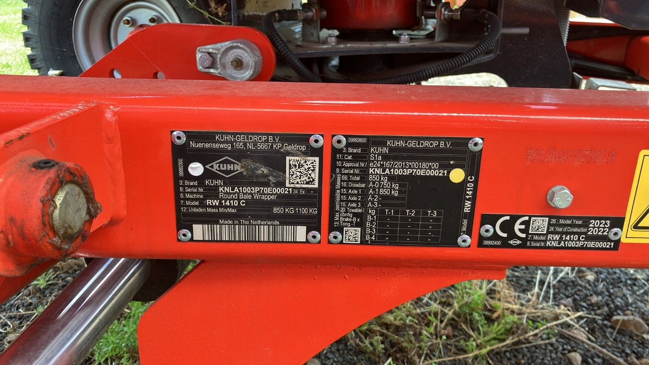 Kuhn RW 1410C - Empacotador de fardos: foto 5 Kuhn RW 1410C - Empacotador de fardos: foto 5