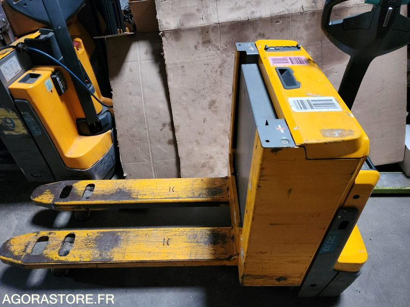 2 TRANSPALETTES ELECTRIQUE A LEVEE INITIALE 24V 150Ah CHARGEUR EMBARQUE DE 2019 - Porta-palete: foto 2 2 TRANSPALETTES ELECTRIQUE A LEVEE INITIALE 24V 150Ah CHARGEUR EMBARQUE DE 2019 - Porta-palete: foto 2