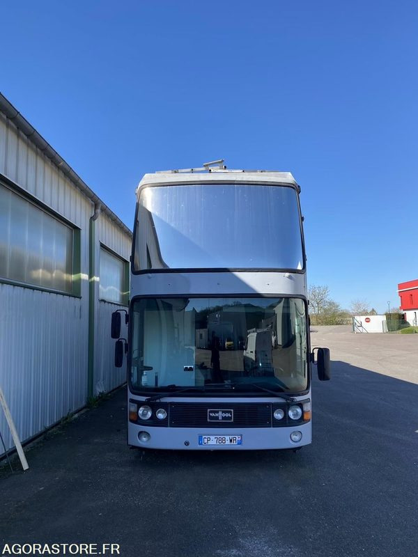 BUS VIP DOUBLE ETAGE MOTORHOMEVIP VANHOOL + REMORQUE + AUVENT DE RECEPTION - Ônibus panorâmico: foto 2 BUS VIP DOUBLE ETAGE MOTORHOMEVIP VANHOOL + REMORQUE + AUVENT DE RECEPTION - Ônibus panorâmico: foto 2