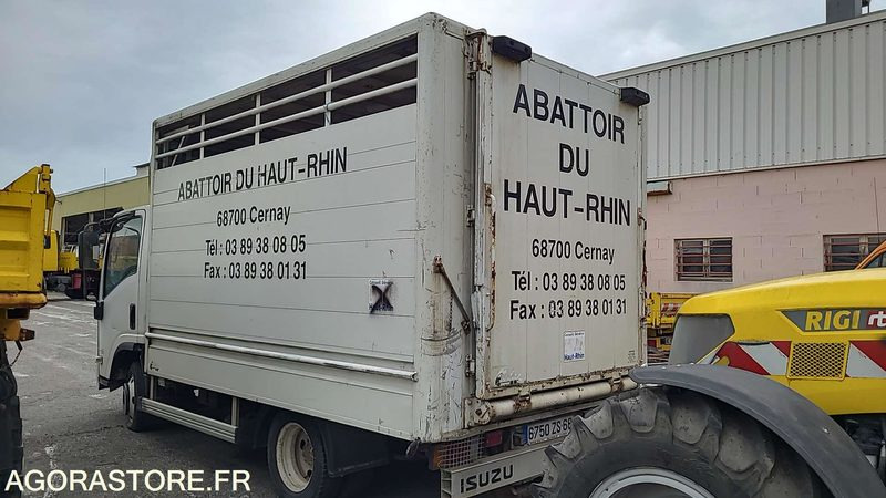 Bétaillère abattoir ISUZU - 2008 - Camião transporte de gado: foto 4 Bétaillère abattoir ISUZU - 2008 - Camião transporte de gado: foto 4