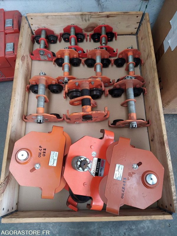 CHARIOT PORTE PALANS (lot de 12 chariots) - Ferramenta/ Equipamento: foto 1 CHARIOT PORTE PALANS (lot de 12 chariots) - Ferramenta/ Equipamento: foto 1