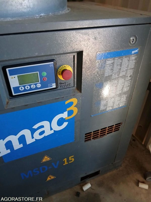 COMPRESSEUR MAC 3 MSD - V15 - 7.5B - Compressor de ar: foto 1 COMPRESSEUR MAC 3 MSD - V15 - 7.5B - Compressor de ar: foto 1
