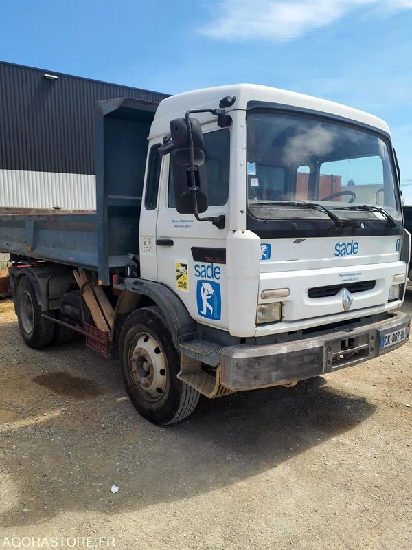CAMION 4x2 BI- BENNE RENAULT M180 - 1999 / 386 099 KM - Camião: foto 4 CAMION 4x2 BI- BENNE RENAULT M180 - 1999 / 386 099 KM - Camião: foto 4