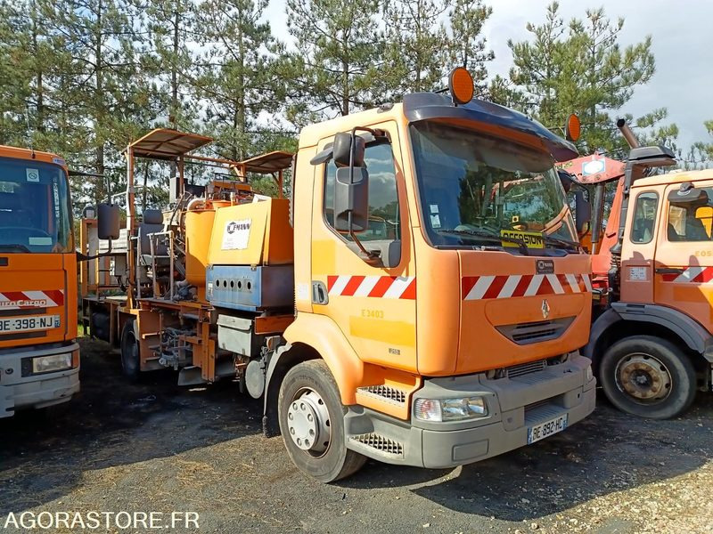 Camion Renault Midlum machine à spray peinture BE-892-HC - Camião: foto 2 Camion Renault Midlum machine à spray peinture BE-892-HC - Camião: foto 2