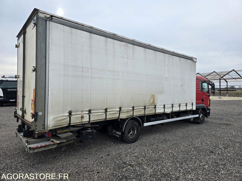MAN TGL 12.250 - 2012 - 697000km - Camion Ridelles Coulissantes - Camião: foto 3 MAN TGL 12.250 - 2012 - 697000km - Camion Ridelles Coulissantes - Camião: foto 3