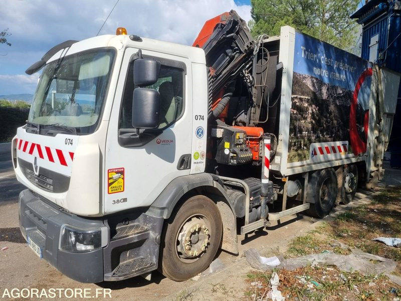 PORTEUR RENAULT 26t BOM GRUE de 2010 - 348000 km (r30074) - Camião: foto 2 PORTEUR RENAULT 26t BOM GRUE de 2010 - 348000 km (r30074) - Camião: foto 2