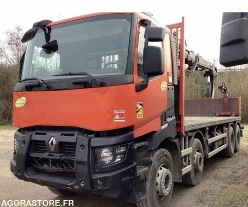 RENAULT C 430.32 8X4 - 2016 - 32T / 223 000 km - Camião: foto 1 RENAULT C 430.32 8X4 - 2016 - 32T / 223 000 km - Camião: foto 1
